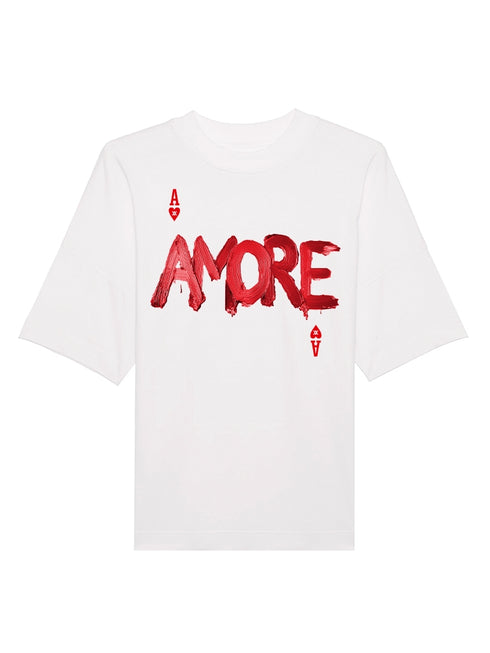 Crewneck Oversized T-shirt Amore